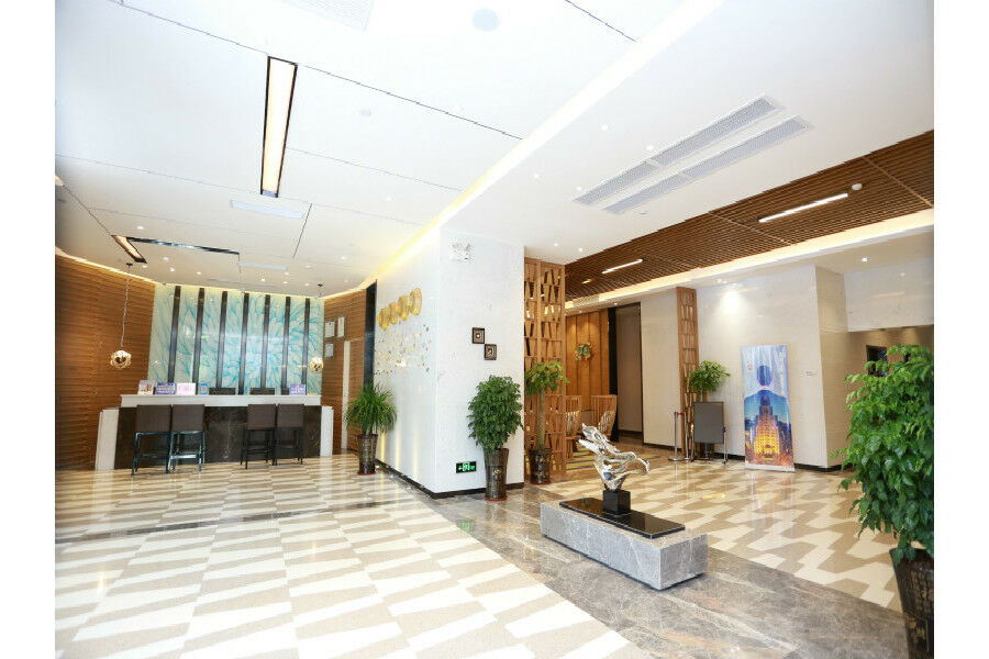 锦江都城酒店海南省政府日月广场免税店 Haikou  Exteriör bild